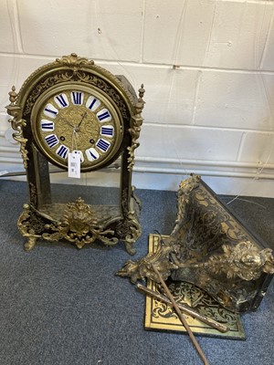 Lot 86 - Clock. French boulle work mantel clock - Jacques Badollet Paris