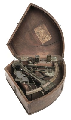 Lot 96 - Octant. 19th-century octant by J Hughes London