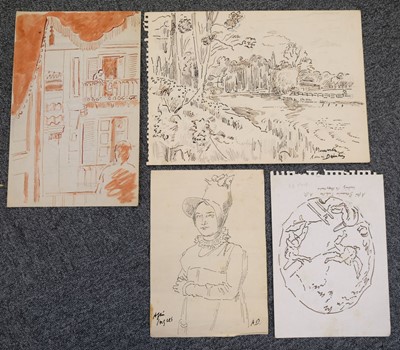 Lot 579 - Daintrey (Adrian Maurice, 1902-1988). A collection of 15 drawings on paper