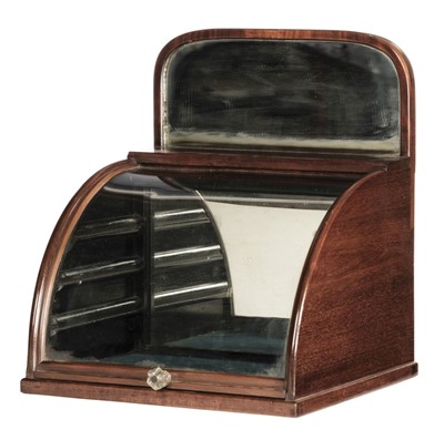 Lot 211 - Display Cabinet. Victorian tabletop shop cabinet