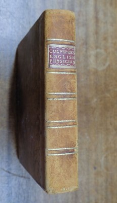 Lot 91 - Culpeper (Nicholas). Culpeper's English Physician; and Complete Herbal...