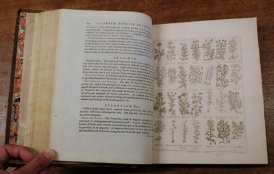 Lot 91 - Culpeper (Nicholas). Culpeper's English Physician; and Complete Herbal...