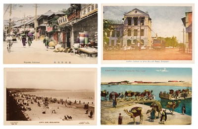 Lot 288 - Postcards. A collection of approximately 400 Edwardian and later picture postcards