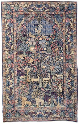 Lot 229 - Carpet. A Garden of Paradise Persian carpet, Tabriz, circa 1930