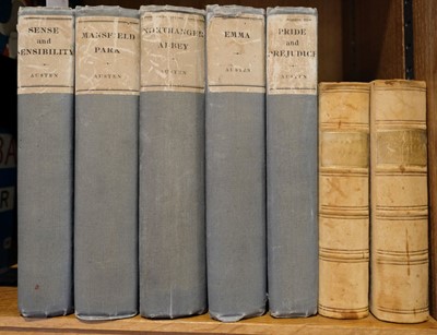 Lot 222 - Austen (Jane). The Novels of Jane Austen, 5 volumes, 1923
