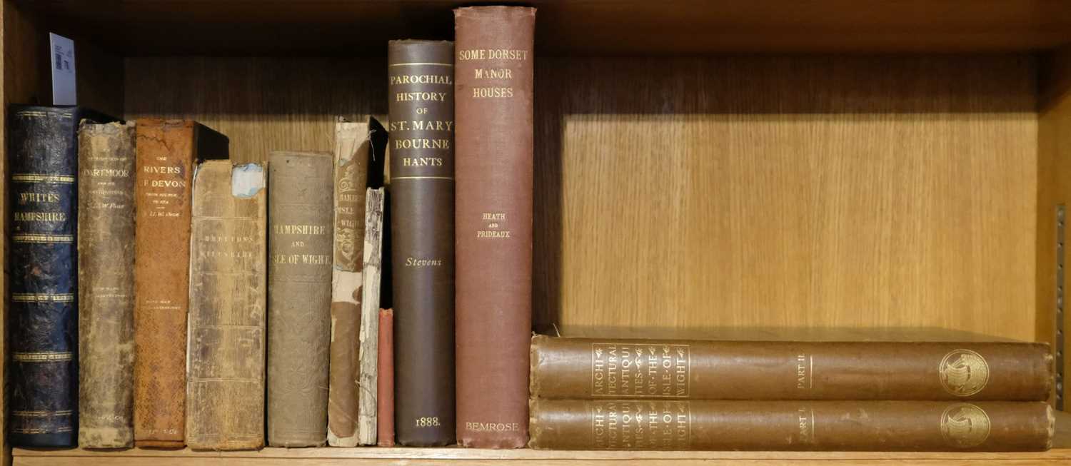 Lot 76 - Stone (Percy Goddard). The Architectural Antiquities of the Isle of Wight, 2 vols., 1891