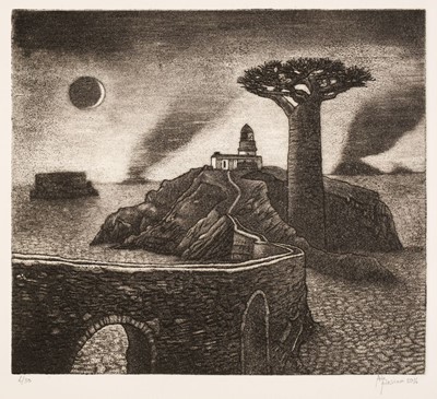 Lot 466 - Adesina (Adesoji, born 1981). The Lighthouse, 2016