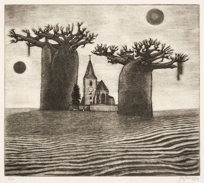 Lot 464 - Adesina (Adesoji, born 1981). Nowhere, 2016