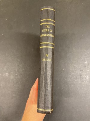 Lot 5 - Briggs (Henry George). The Cities of Gujarashthra: Their Topography & History... , 1st edition, 1849