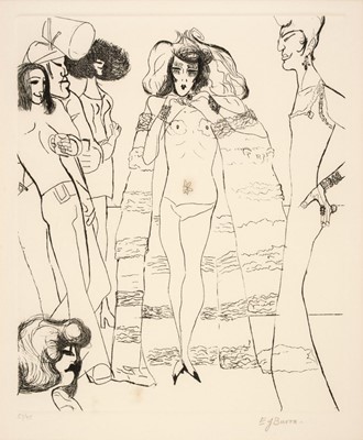 Lot 486 - Burra (Edward, 1905-1976). Drag Queen, 1972
