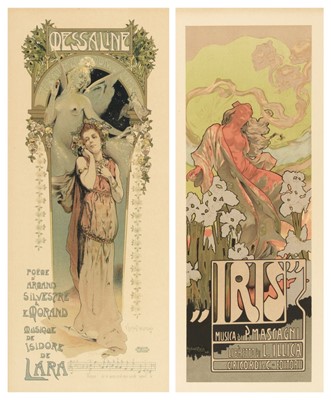 Lot 134 - Hohenstein (Adolf, 1854-1917/28). Iris, Musica di P. Mascagni...