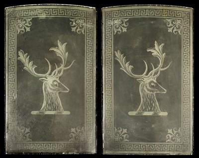 Lot 56 - Tavern Glass Panels circa 1900