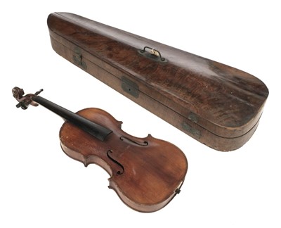 Lot 80 - Violin. Baader & Co violin circa 1907