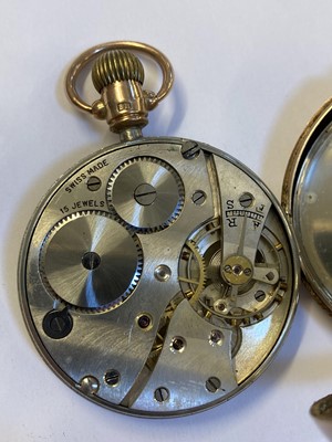 Lot 36 - Pocket Watch. 18ct & 9ct gold pocket watches
