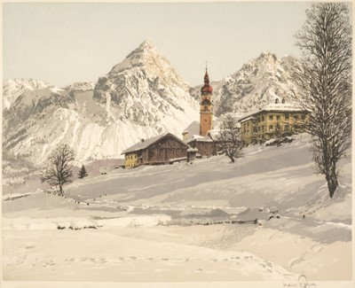 Lot 494 - Figura (Hans, 1899-1978). Three Tyrolean Scenes