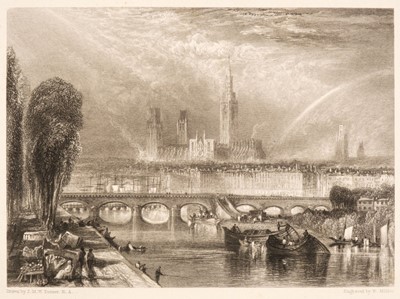 Lot 392 - Turner (Joseph Mallord William, 1775-1851). Twenty Illustrations to Turner's Annual Tour for 1834