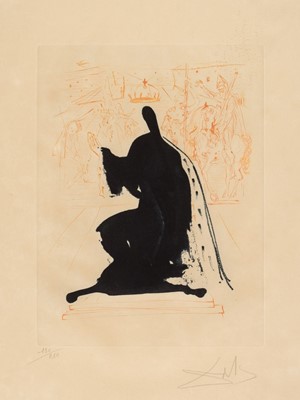 Lot 530 - Dali (Salvador, 1904-1989). King of Aragon, 1971-2