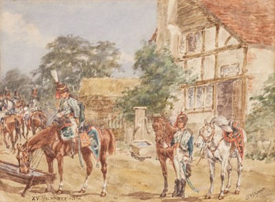 Lot 386 - Wymer (Reginald Augustus, 1849-1935), XV (King's) Hussars, 1872