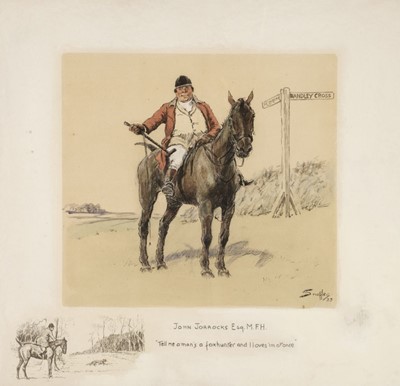 Lot 114 - Payne (Charlie Johnson 'Snaffles'). John Jorrocks Esq. M. F. H..., 1923