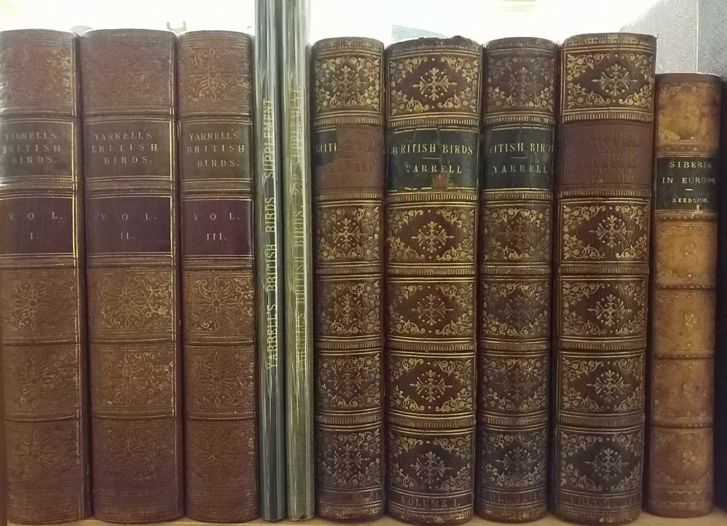 Lot 54 - Yarrell (William). A History of British Birds, 3 volumes, London: John Van Voorst, 1843