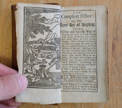 Lot 68 - Smith (John). The Compleat Fisher, or, The True Art of Angling..., 1716