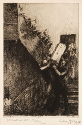 Lot 490 - Gross (Anthony, 1905-1984). El Muerto del Ultimo Piso, 1924