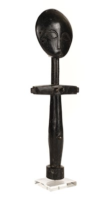 Lot 320 - Ghana. An early 20th century Akuaba wooden fertility doll