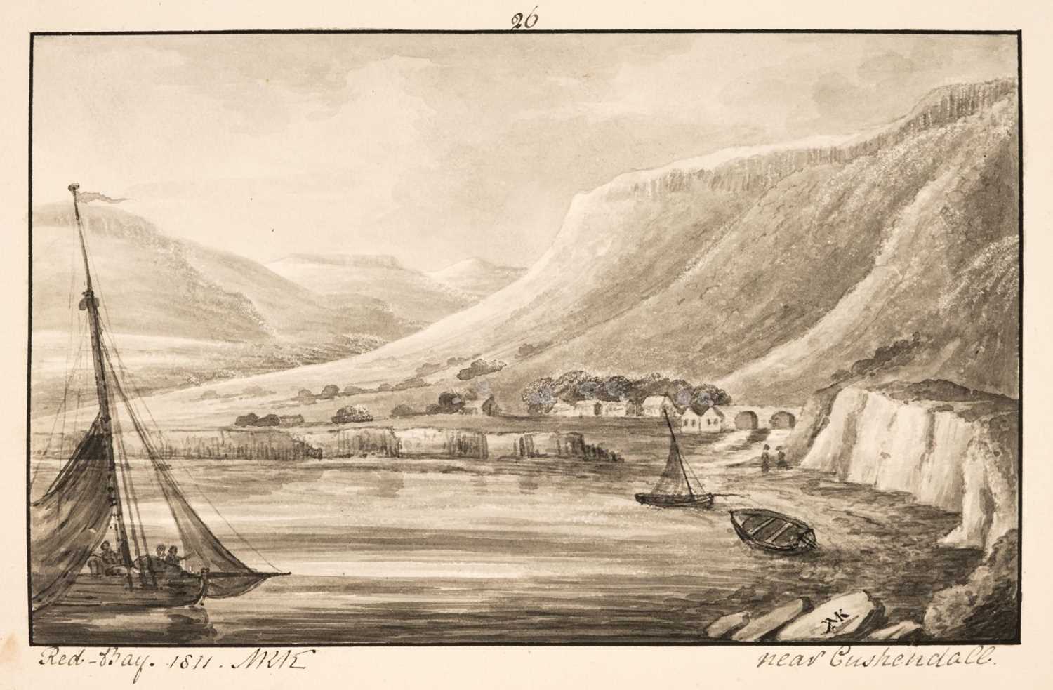 Lot 37 - Kerr (Lord Mark Robert). Manuscript Copy The Northern Coast of the County of Antrim