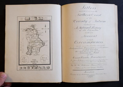 Lot 37 - Kerr (Lord Mark Robert). Manuscript Copy The Northern Coast of the County of Antrim