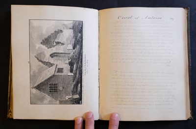 Lot 37 - Kerr (Lord Mark Robert). Manuscript Copy The Northern Coast of the County of Antrim