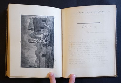 Lot 37 - Kerr (Lord Mark Robert). Manuscript Copy The Northern Coast of the County of Antrim