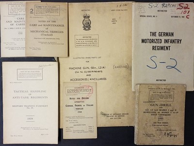Lot 364 - Military. A large collection of modern military reference
