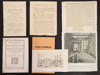 Lot 168 - Defoe (Daniel). Observations on the fifth article of the treaty of union, [Edinburgh, 1706]