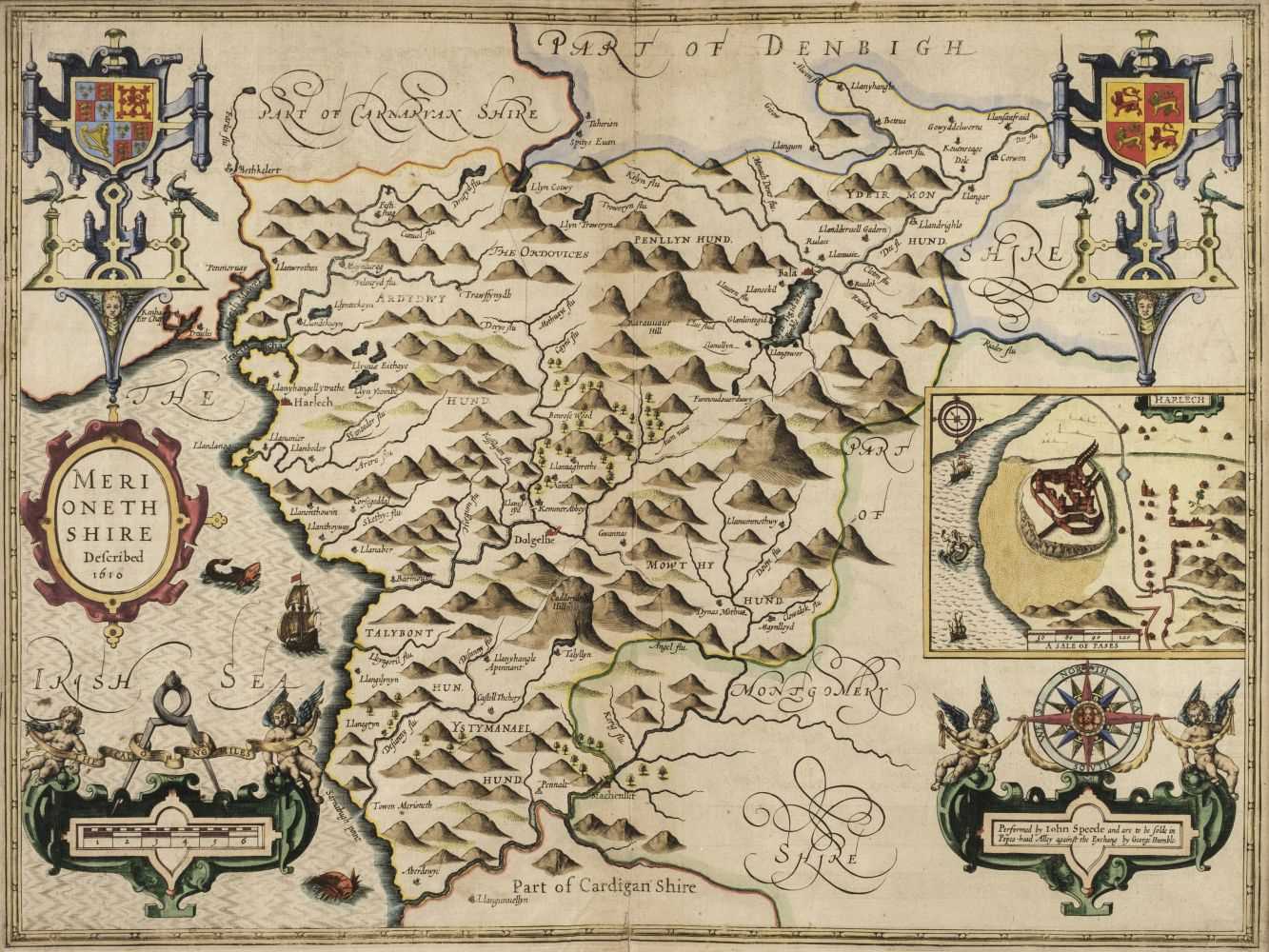 Lot 67 - Merioneth. Speed (John), Merionethshire, George Humble, 1627