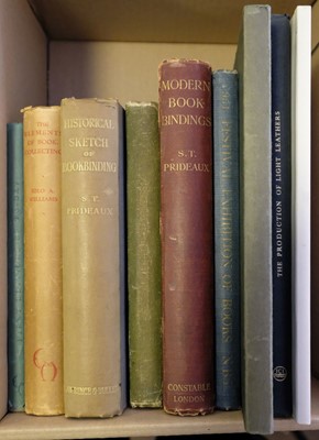 Lot 202 - Bookbinding reference. An Historical Sketch of Bookbinding, by S.T. Prideaux, 1893