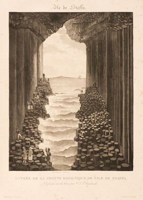 Lot 41 - Panckoucke (C.L.F.) L'Ille de Staffa et sa Grotte Basaltique, 1831