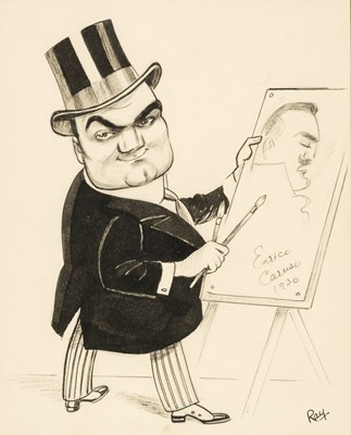 Lot 136 - Ray (Giovanni Battista, 1881-1982, attributed) Enrico Caruso, 1920