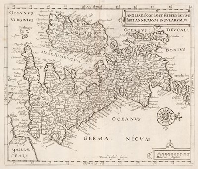 Lot 363 - British Isles. Custodis (David),  Angliae, Scotiae et Hiberniae...., Frankfurt, 1627
