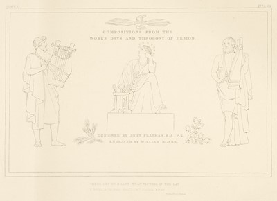 Lot 185 - Flaxman (John). The Theogony Works & Days & the Days of Hesiod
