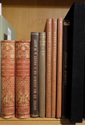 Lot 190 - Grego (Joseph). Rowlandson the Caricaturist, 2 volumes, 1880