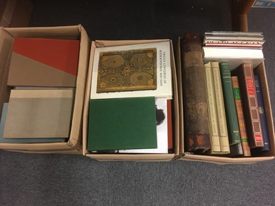 Lot 371 - Bibliography, bookbinding & printing reference.