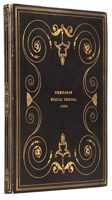 Lot 190 - Birmingham Musical Festival 1840, A Grand Selection of Sacred Music, 1840