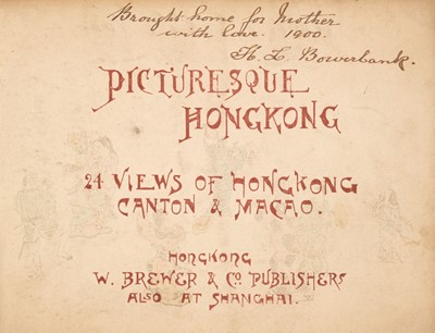 Lot 326 - Hong Kong. Picturesque Hong Kong, circa 1900