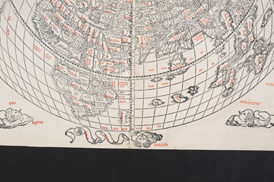 Lot 454 - World. Sylvanus (Bernard), Untitled Map of the World, Venice, 1511