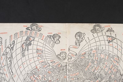Lot 454 - World. Sylvanus (Bernard), Untitled Map of the World, Venice, 1511