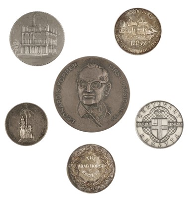 Lot 238 - Silver Medals. Various silver medals