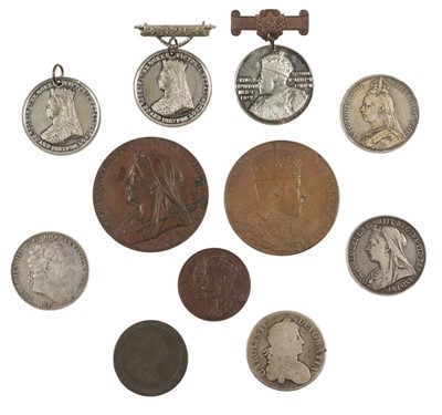 Lot 232 - Coins. Charles II and later
