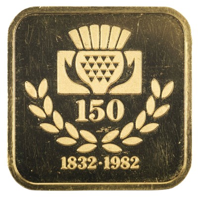 Lot 236 - Medal. Chinese gold medal