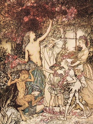 Lot 603 - Rackham (Arthur, illustrator). The Springtide of Life, 1918, limited edition