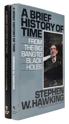 Lot 814 - Hawking (Stephen). A Brief History of Time 1st edition, London: Bantam Press, 1988